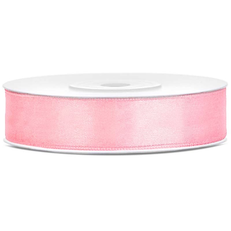 Satinband / Satin Ribbon Light Pink